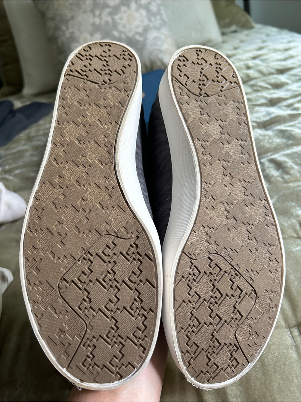 Grey Slip-On Sneakers - Picture 3 of 4